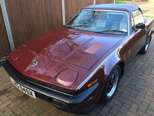 1981 TR7 V8 DHC Automatic - very rare car SOLD