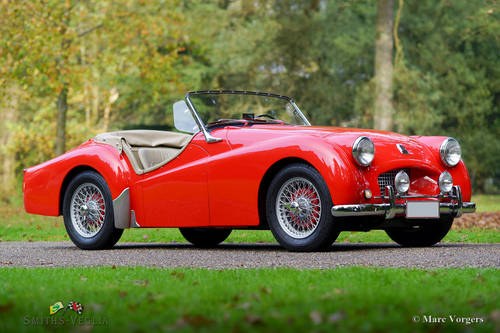 1954 Triumph TR2 Long Door in concours condition! For Sale