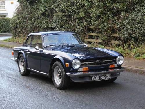 1972 Triumph TR6 PI 150BHP with Overdrive & Hard Top SOLD