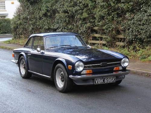 1972 Triumph TR6 PI 150BHP with Overdrive & Hard Top VERKAUFT