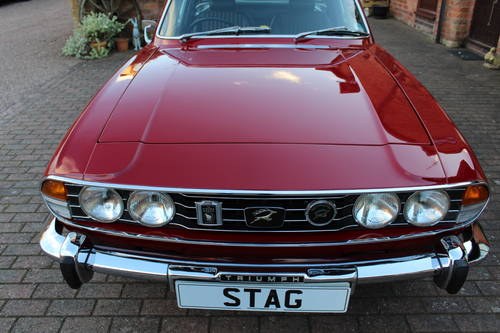 Triumph Stag Mk11 Manual One Owner.(SORRY SOLD) MORE WANTED In vendita