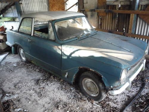 Triumph Herald 1968 Restoration project with V5c For Sale