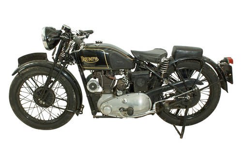 1936 Triumph 2/3 Val Page Motorcycle 350cc For Sale