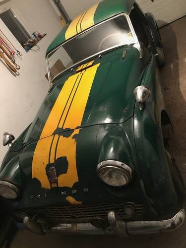 1958 Triumph TR3a with hardtop For Sale