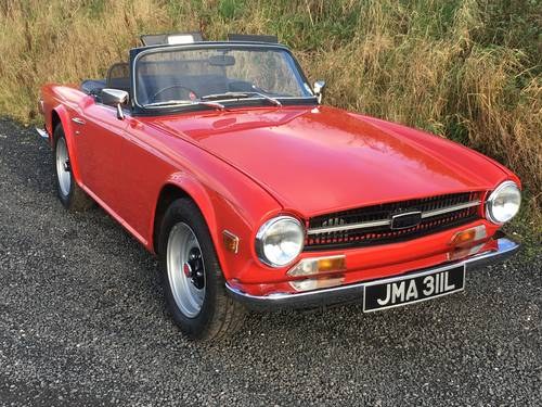 150 BHP 1972 TR6  For Sale