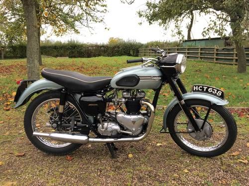 Triumph T110 1954 650cc Rare And Fast,  First Year SOLD
