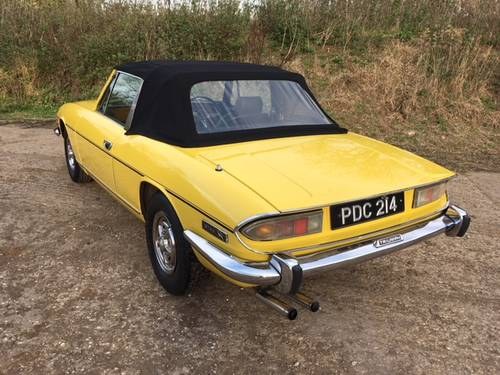 1973 Triumph Stag 3.0 V8 Manual - Minosa Yellow For Sale