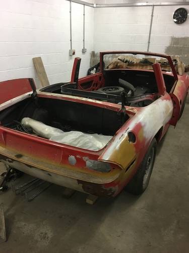 Triumph Stag complete rolling Chassis For Sale
