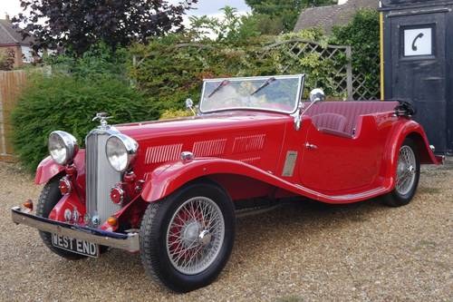 Truly Stunning Triumph Gloria Speed Six 1934 Fully Restored SOLD