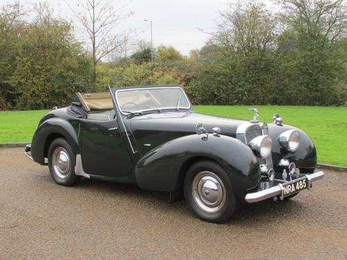 1949 Triumph 2000 Roadster At ACA 27th January 2018 For Sale
