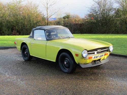 1974 Triumph TR6 At ACA 27th January 2018 For Sale