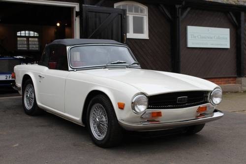LHD 1969 TRIUMPH TR6 NONE OVERDRIVE *FRESHLY RESTORED* For Sale