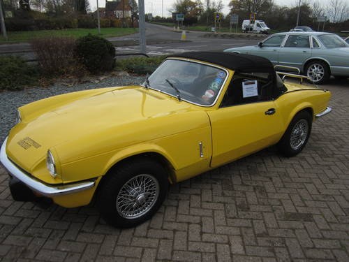1979 Triumph Spitfire 1500 SOLD
