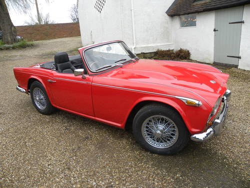 1967 TRIUMPH TR4 A IRS. 16000 miles since ground up rebuild. For Sale