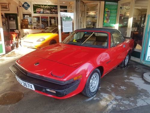 **FEBRUARY AUCTION** 1982 Triumph TR7 Convertible For Sale by Auction