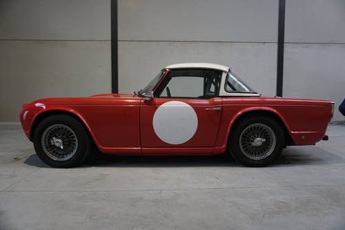 1963 Very original TR4 for sale (road and track) SOLD