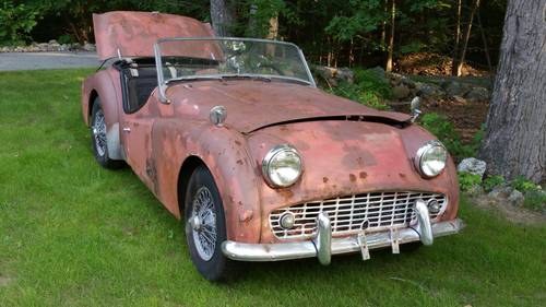 Triumph TR3a 1958 LHD running. For Sale