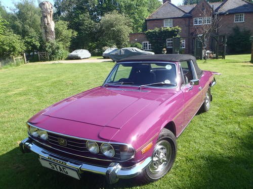 Triumph Stag Mk11 Manual with Low Miles.(SOLD) MORE WANTED For Sale
