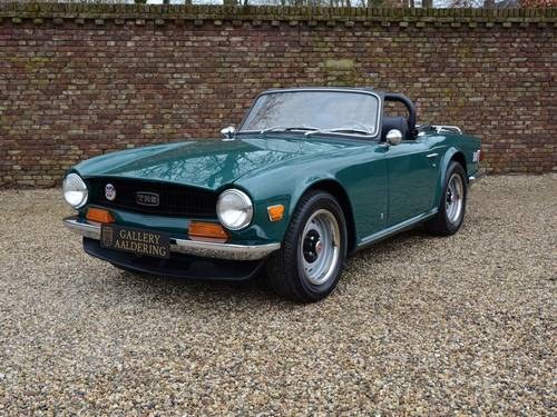 1969 Triumph TR6 overdrive, matching numbers! For Sale
