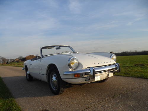 1968 Triumph Spitfire MKIII '68 overdrive lhd SOLD