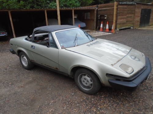 1980 TR7 Convertible, 2 owner car for restoration For Sale