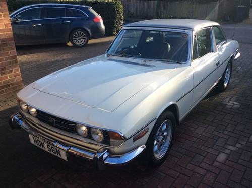 1975 Triumph Stag Manual With Overdrive Triumph V8 For Sale
