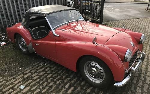 1957 TRIUMPH TR3 SMALL MOUTH-SORRY SALE AGREED For Sale