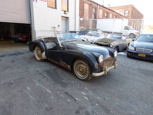 1957 Triumph TR3 Small Mouth For Restoration - For Sale
