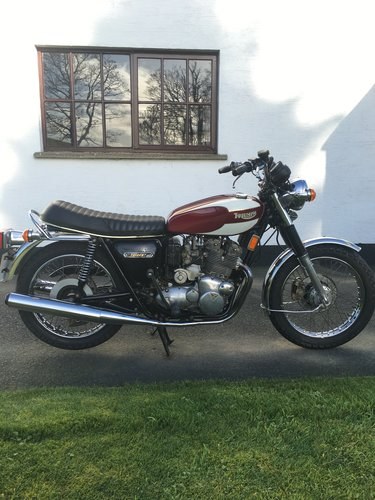 1976 Triumph Trident T160 (only 8 miles) SOLD