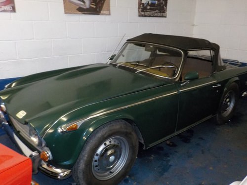 1968 TRIUMPH TR250 ROLLING PROJECT SOLD