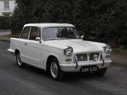 1966 Triumph Herald 1200 - 26500 miles from new  For Sale