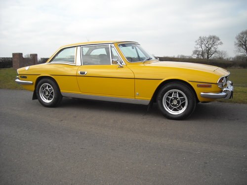 1977 TRIUMPH STAG MK2 AUTO IN SUPERB INCA YELLOW NOW SOLD For Sale