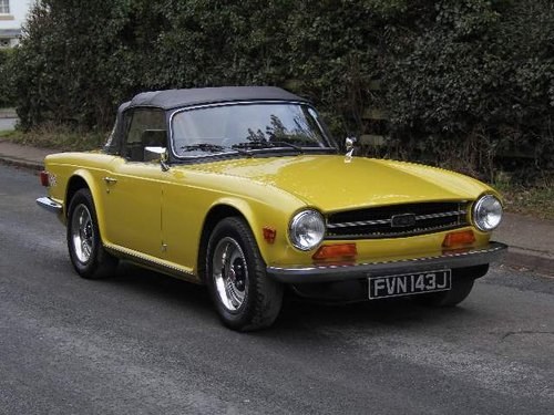1971 Triumph TR6 - A stunning older restoration VERKAUFT
