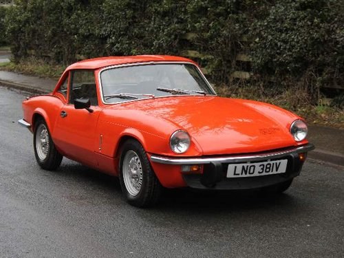 1979 Triumph Spitfire - 25k miles, original, O/D, H/TOP £9k spent VENDUTO