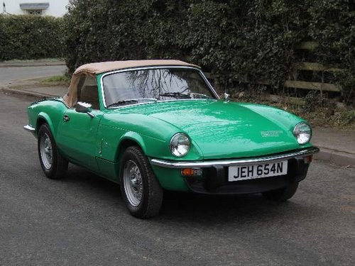 1975 Triumph Spitfire 1500 - Superbly restored VENDUTO