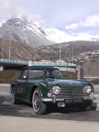 1967 tr4a  lhd SOLD