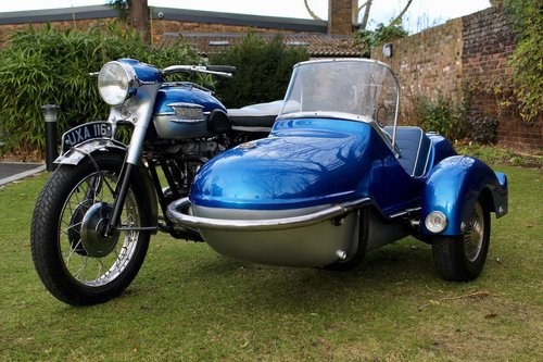 1960 Triumph Thunderbird 6T with Sidecar SOLD