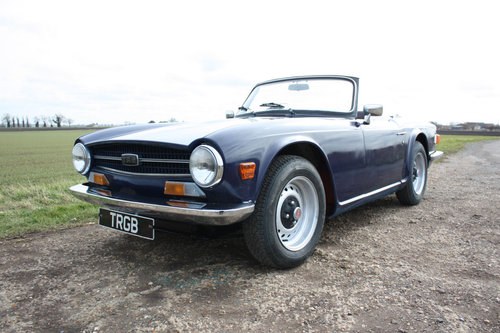 1973 TR6 PROJECT VERKAUFT