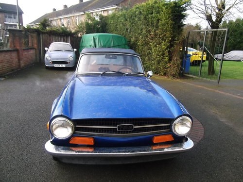 1973 TR6, Left Hand Drive. Very Well Sorted Car But Needs Work. SOLD