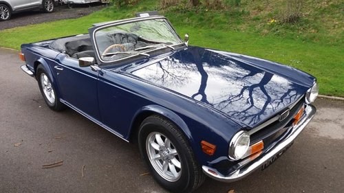 1972 TR6 - Barons Saturday 21st April 2018 For Sale by Auction