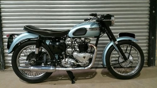 1955 TRIUMPH T110 MATCHING FRAME & ENGINE NUMBERS For Sale