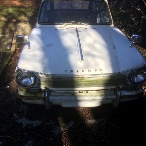 1968 Triumph Herald Convertible Project Barn Find For Sale