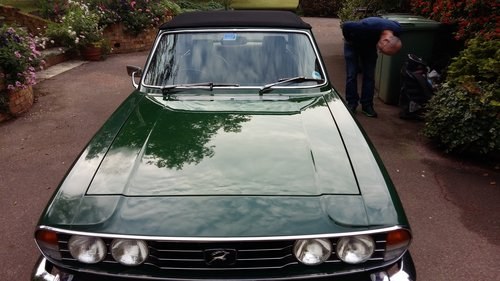 1978 Triumph Stag ,1 previous owner, Manual For Sale