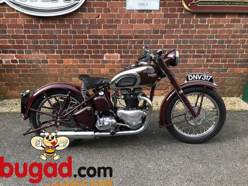 1947 5T Speed Twin - Rigid Frame - Original