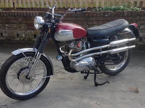 MAY SALE. 1968 Triumph T100C For Sale by Auction