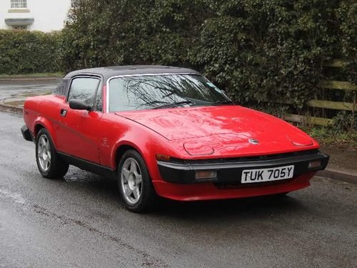 1981 Triumph TR8 Del Lines VENDUTO