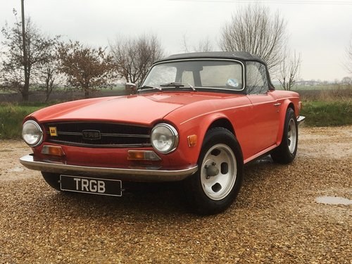 JUST ARRIVED! - TR6 1972 150BHP WITH OVERDRIVE VENDUTO