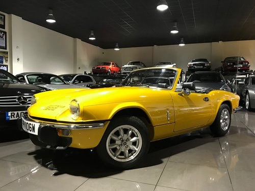 1980 TRIUMPH SPITFIRE 1500 MARK 4 ONLY 45,628 MILES! SOLD