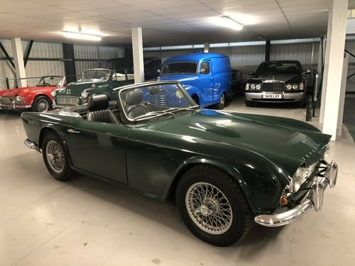 1962 Triumph TR4 Roadster with Overdrive In The Best Colour. SOLD