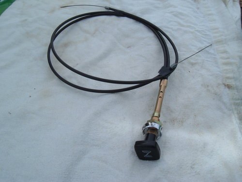 Twin Choke Cable for Carburettor Model TR 5/6 SOLD